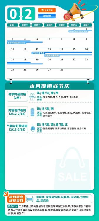 2025年亞馬遜歐洲站大促日歷與爆品攻略完整指南-樂豐貨運(yùn)｜樂豐國際貨運(yùn)｜樂豐電商物流